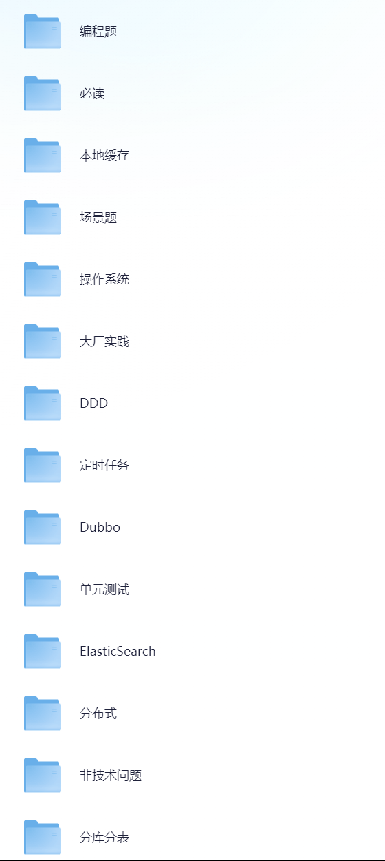 【Java面试题】阿里巴巴P8 程序员Hollis 一百万字Java八股文面试题【261MB】